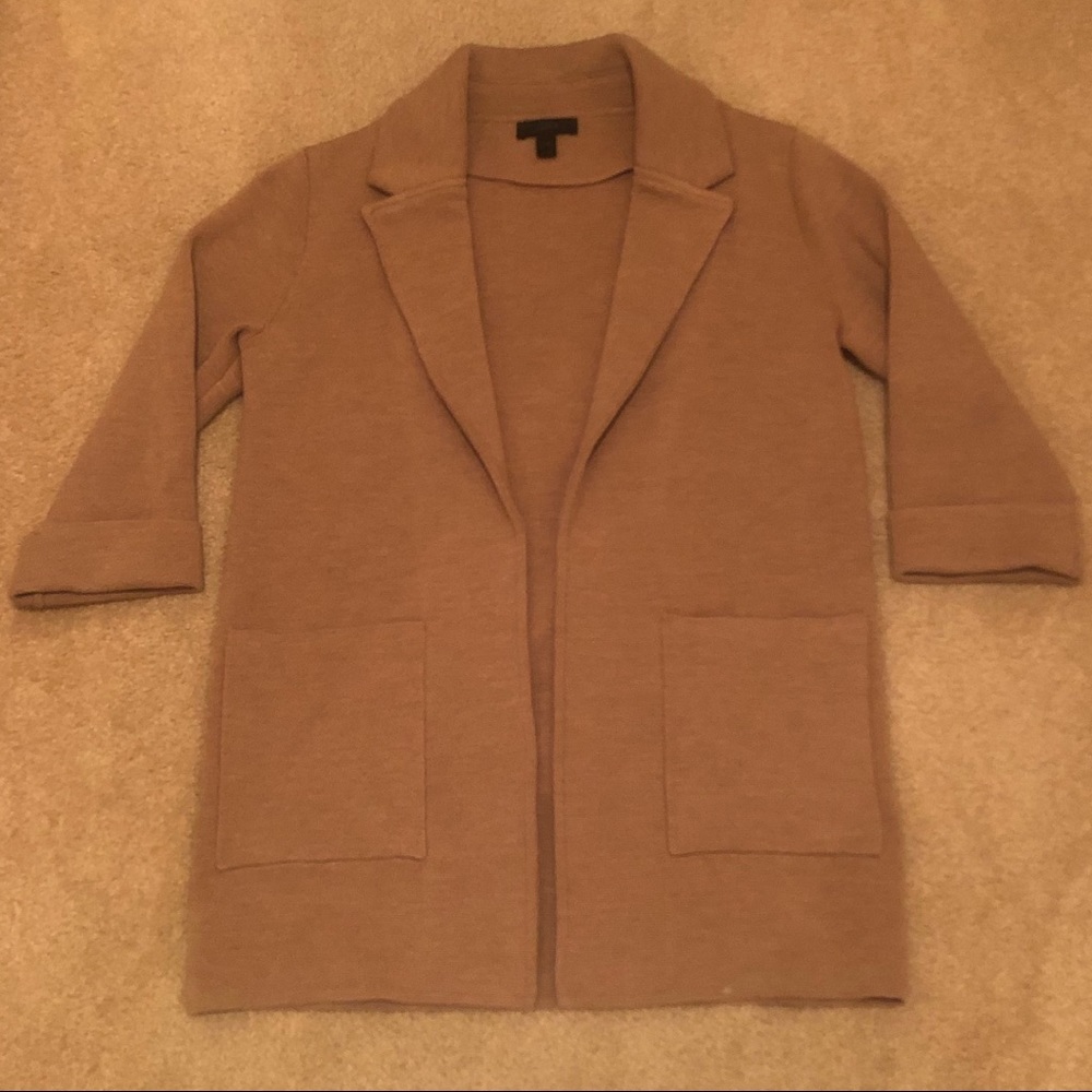 J.Crew Open-Front Sweater Blazer